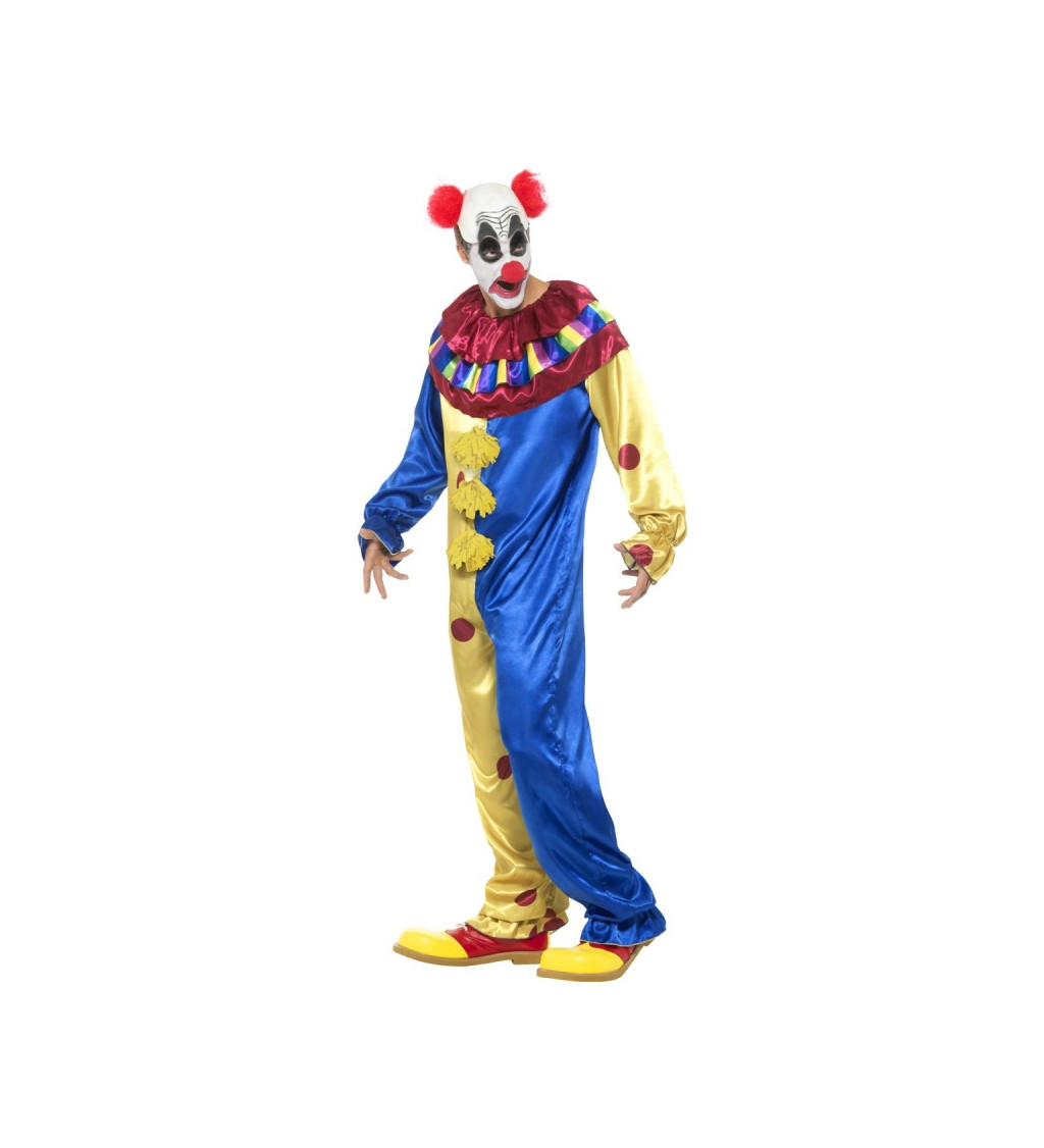 Divící se klaun pánský kostým