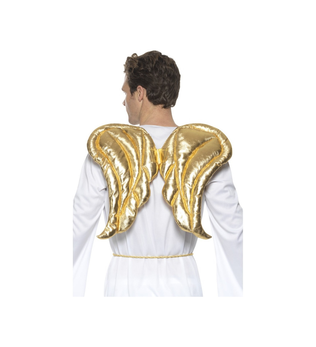 Andělská křídla - malá zlatá