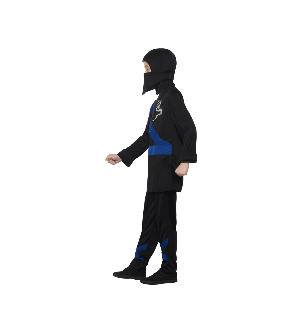 Dětský kostým Ninja v černém