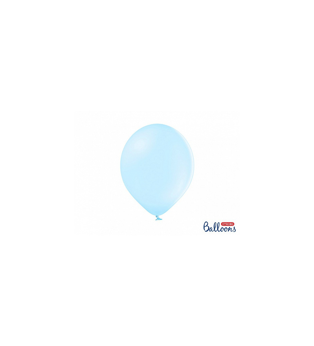 Balónek Strong - pastelově modrá, 30 cm