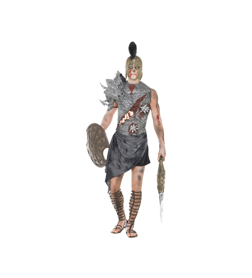 Pánský kostým - Zombie gladiátor