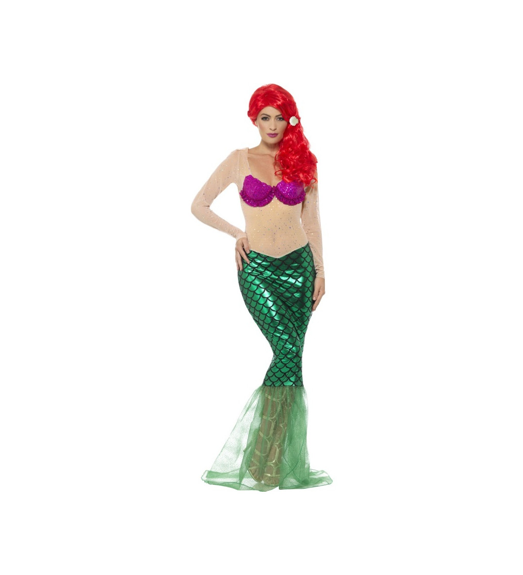 Dámský kostým Mořská panna Ariel