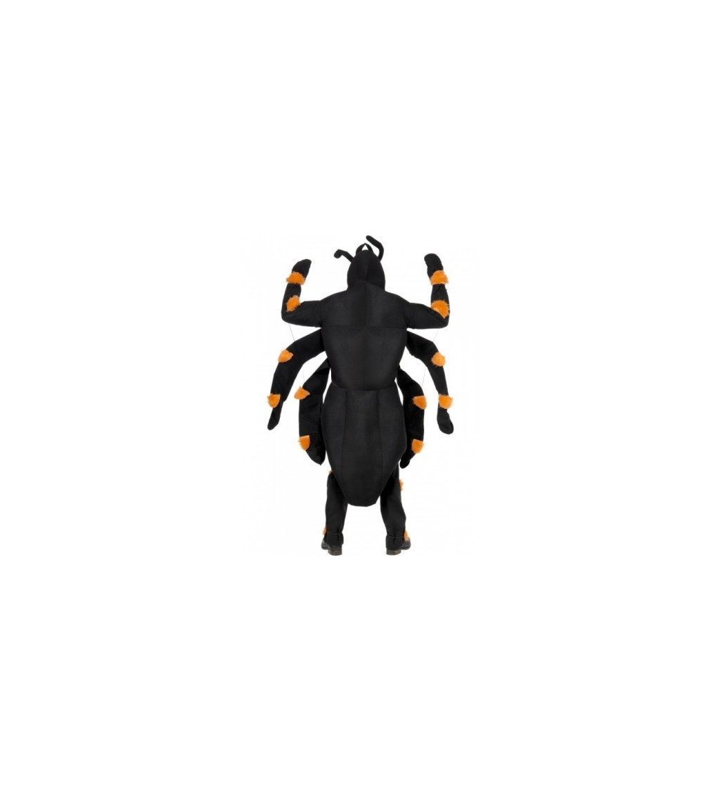 Kostým Unisex - Černo-oranžový pavouk