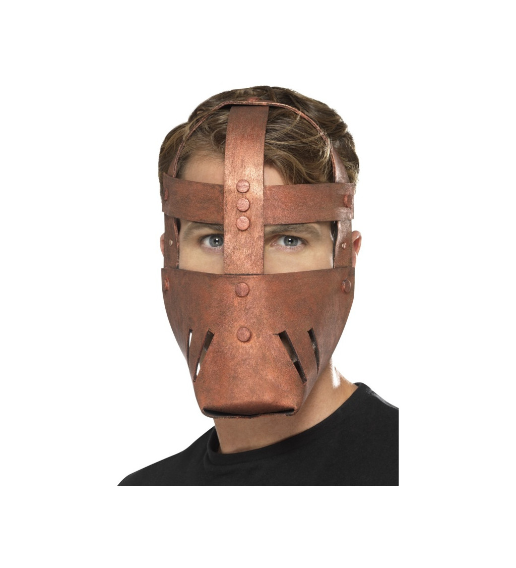 Bronzová maska Římský gladiátor