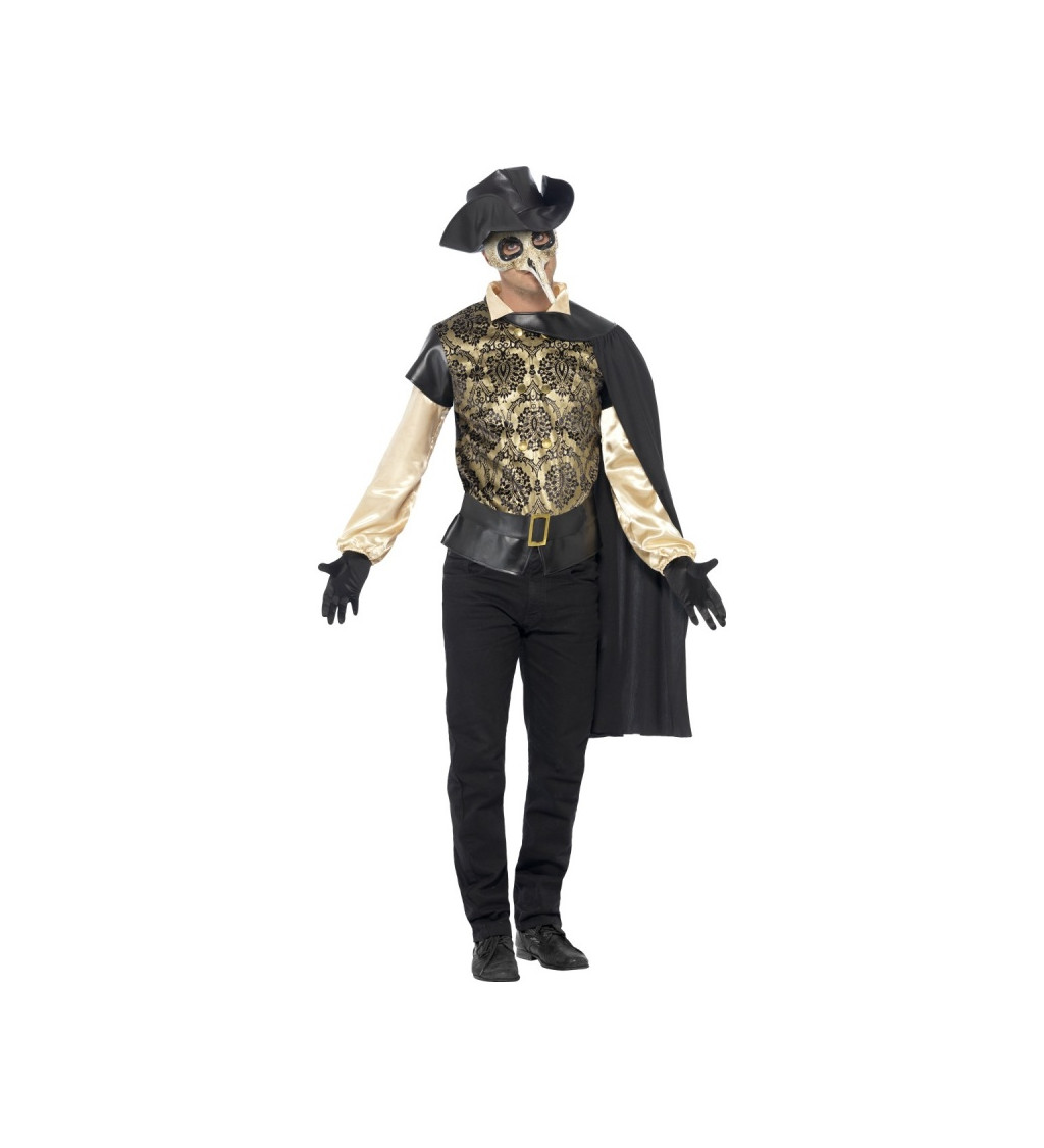 Pánský kostým - Středověký doktor (Benátský karneval)