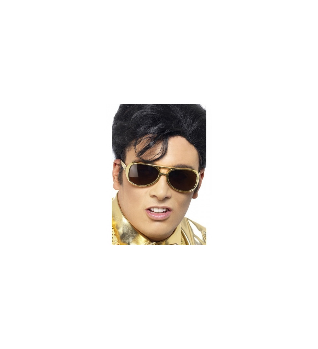 Brýle zlaté Elvis