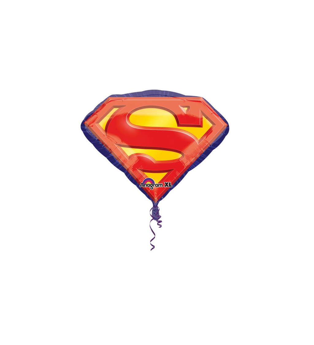 Fóliový balónek  Superman znak