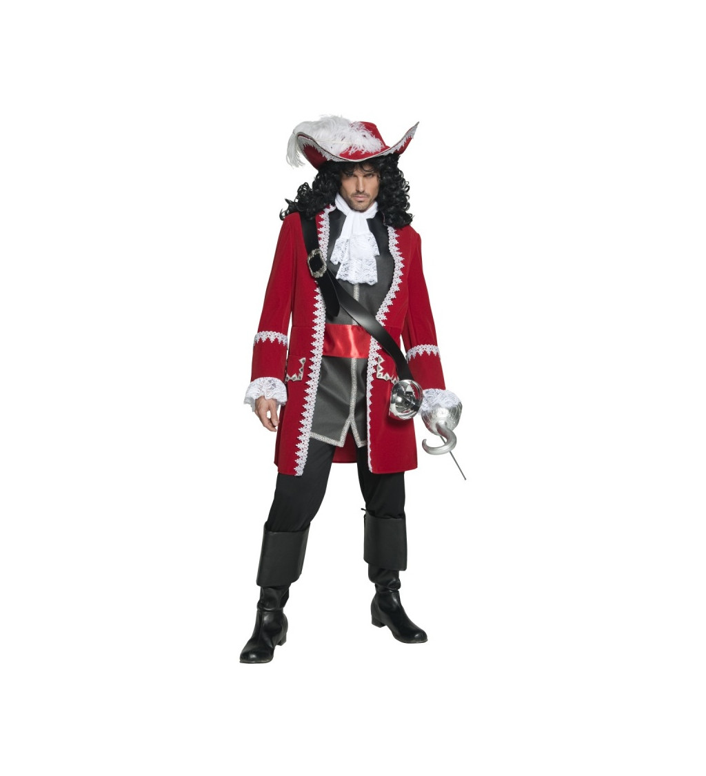 Pánský kostým Pirátský kapitán deluxe