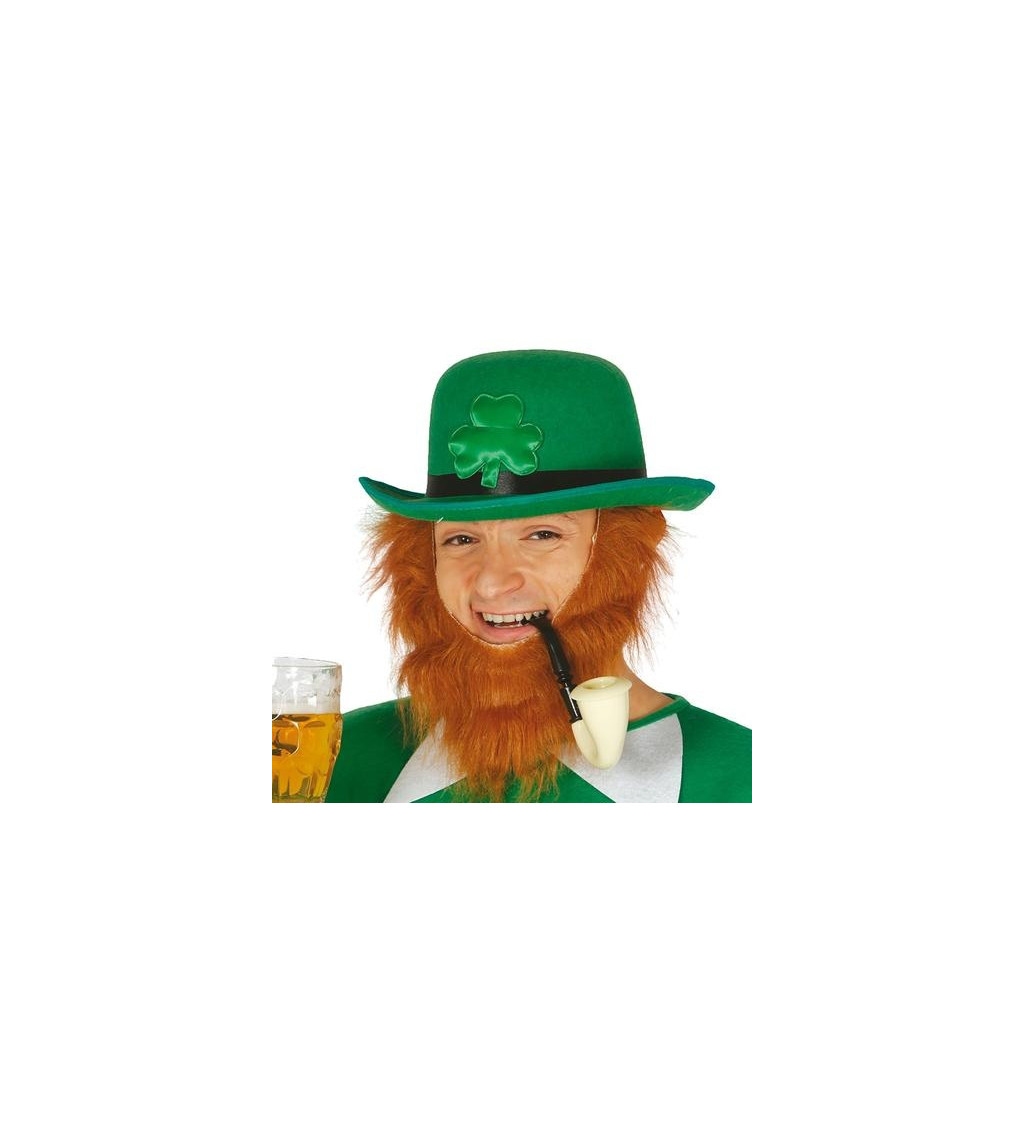 Klobouk St. Patrick s vousy