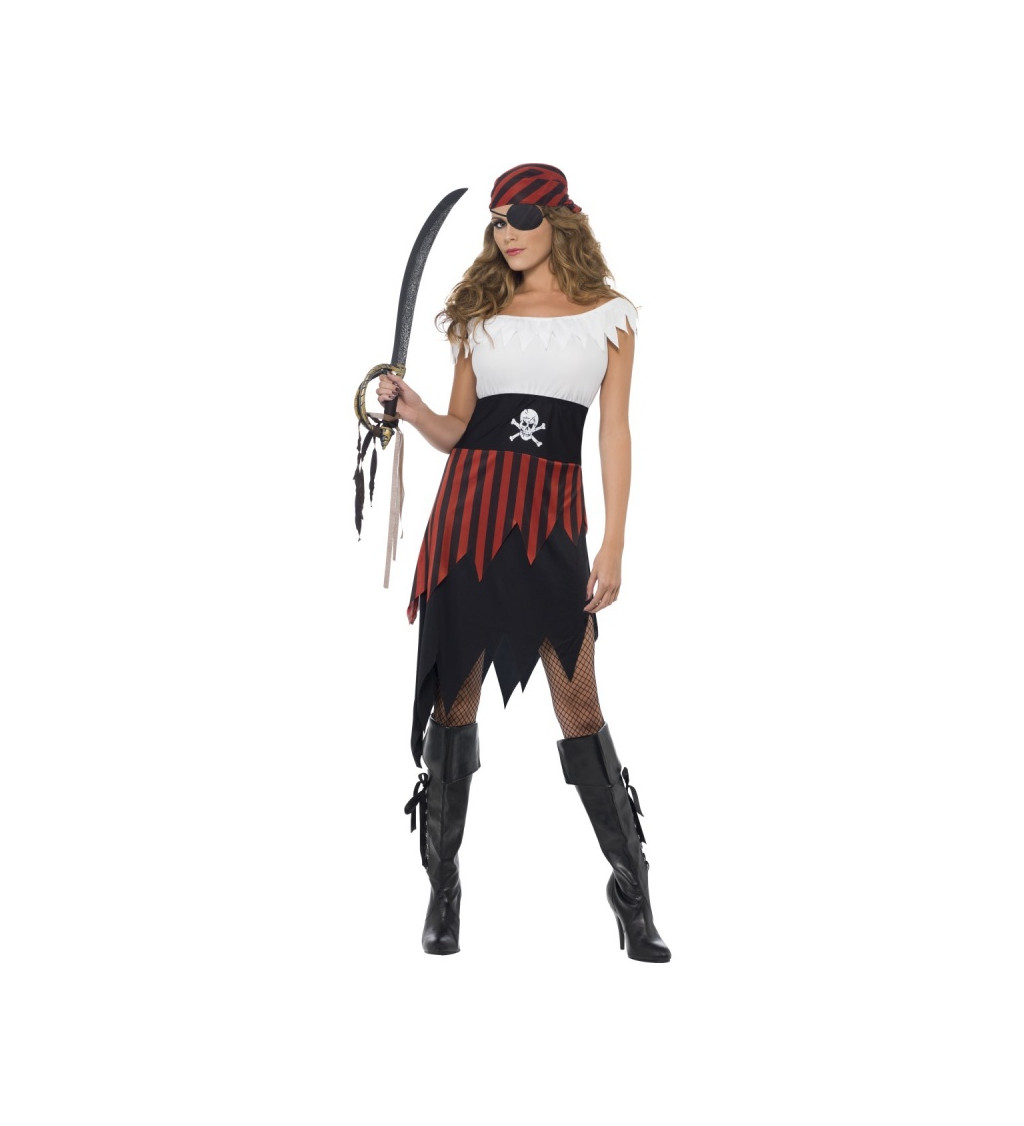 Dámský kostým - Pirátka z Temné lodi