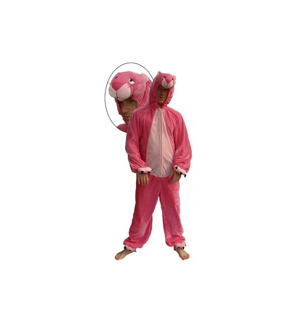 Kostým Unisex - Maskot Růžový panter