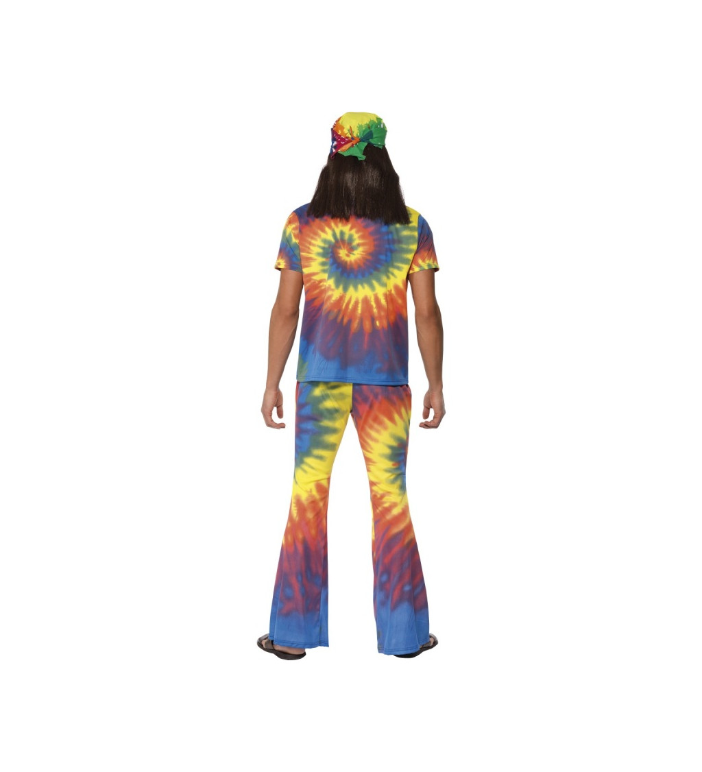 Pánský kostým - Hippie Duha