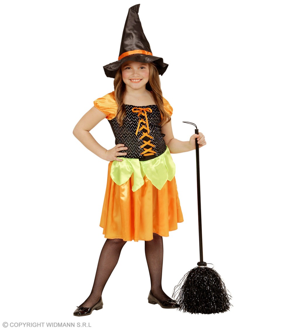 Dětský kostým Malá Dýňová čarodějnice