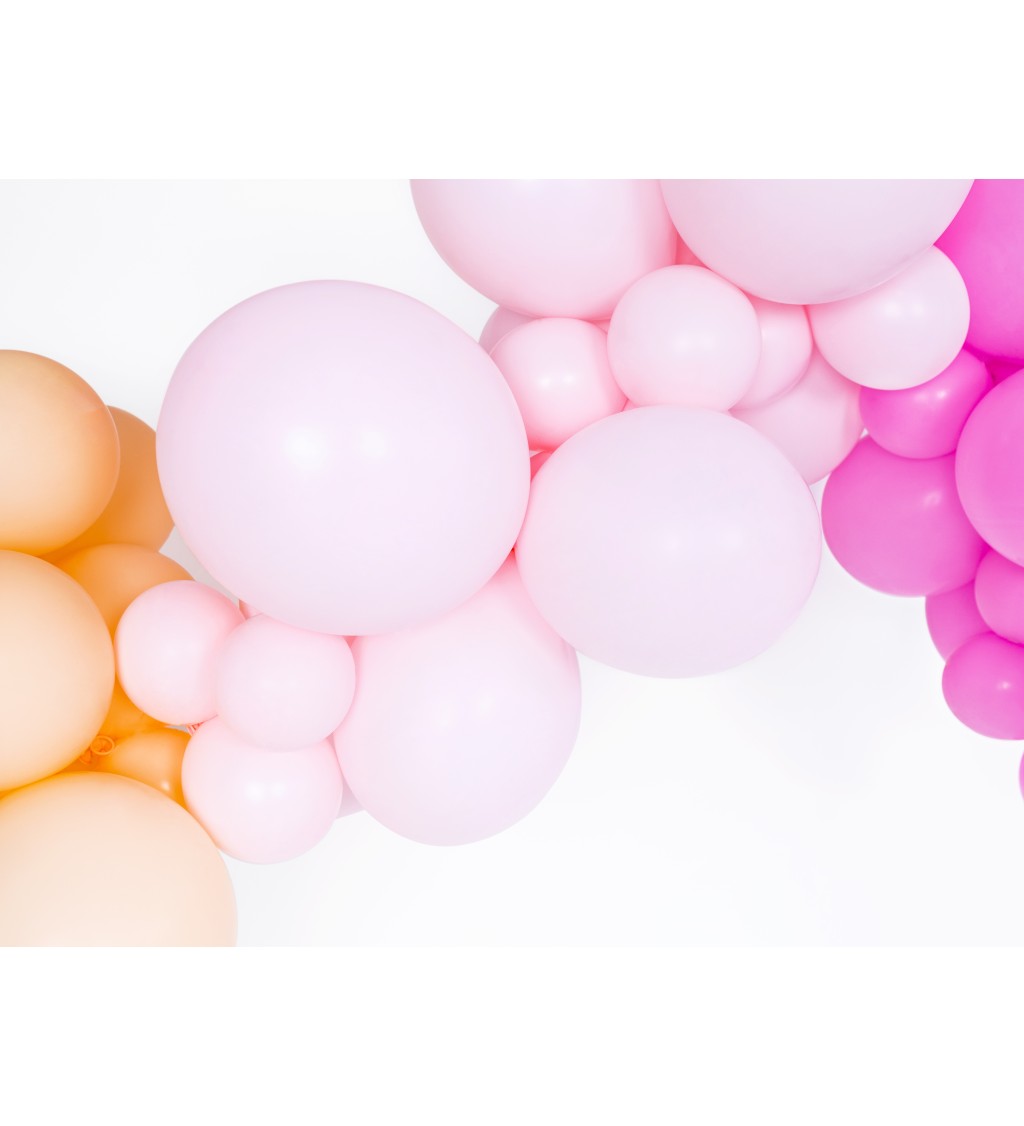 Balónek Strong - pastelová - bledě růžová, 30 cm