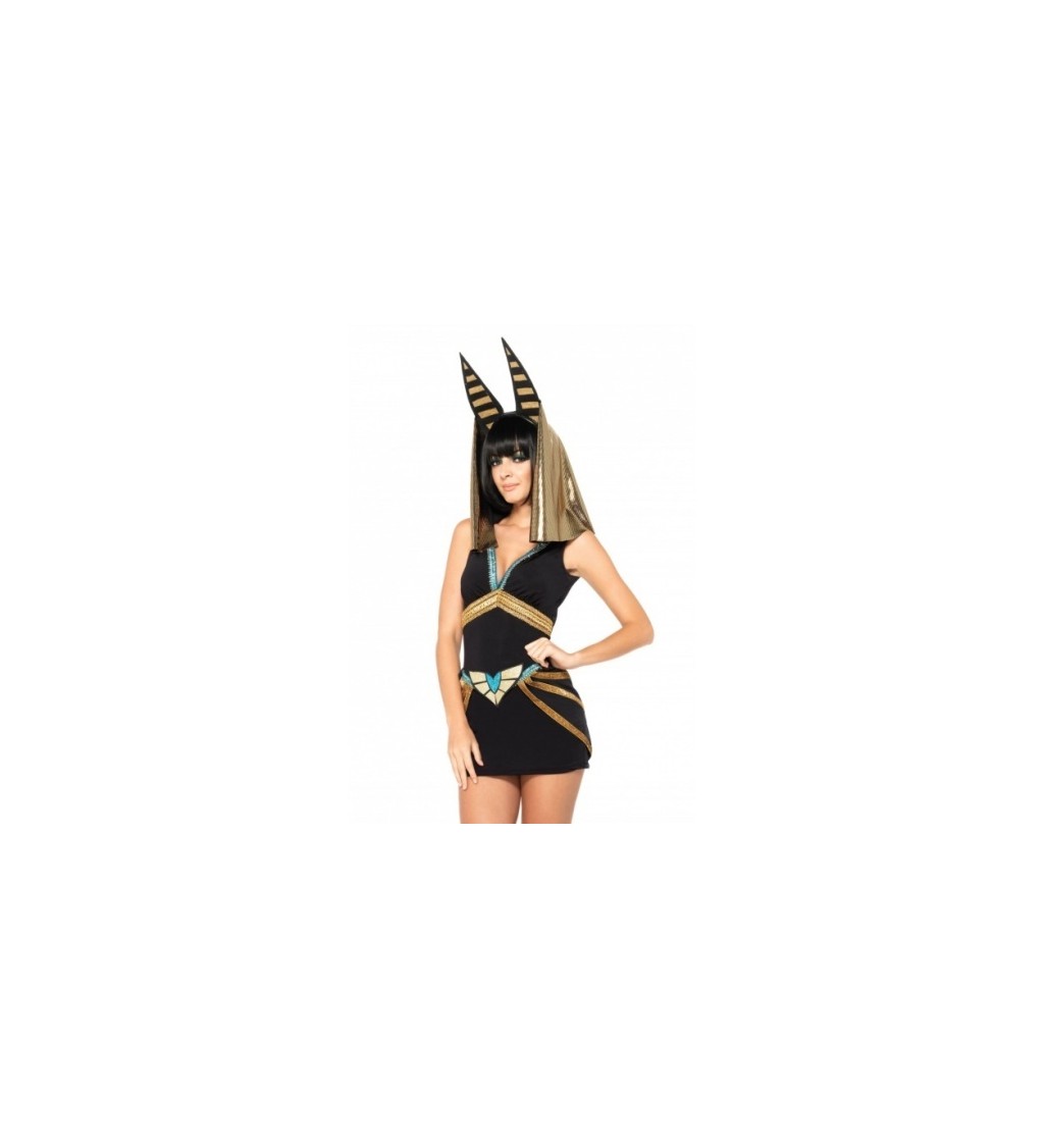 Dámský kostým - Egyptská bohyně (Anubis)