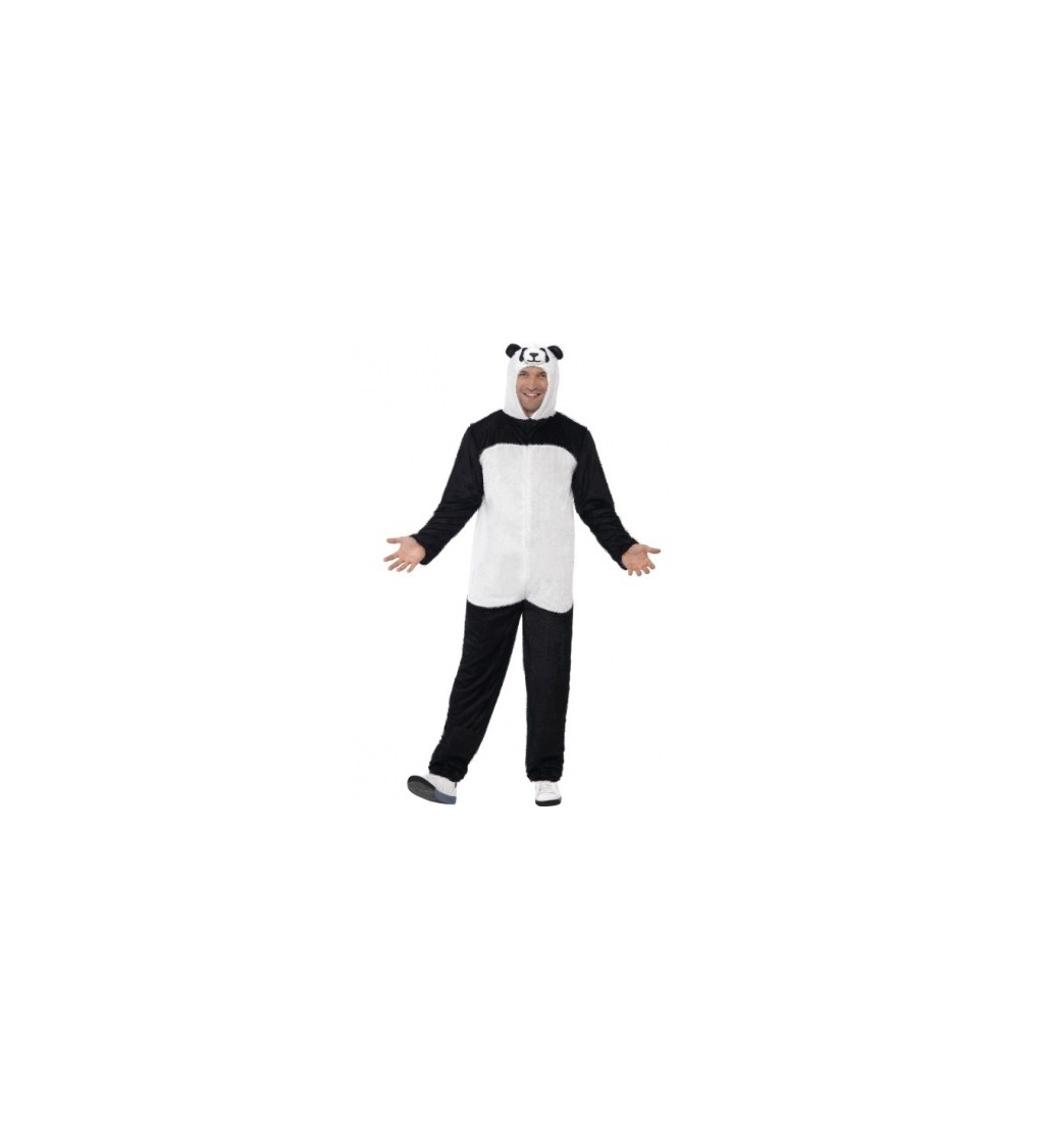 Kostým Unisex - Černo-bílá panda