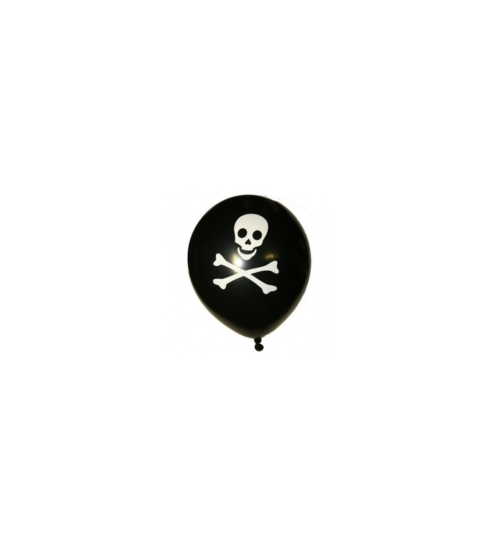 Dekorační balónek Pirátská lebka