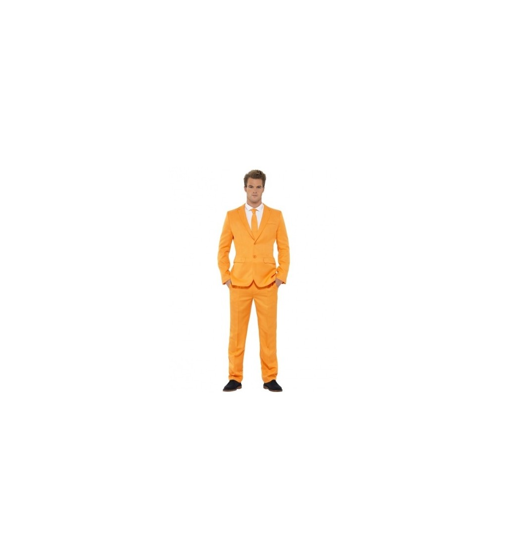 Pánský kostým - Oblek oranžový