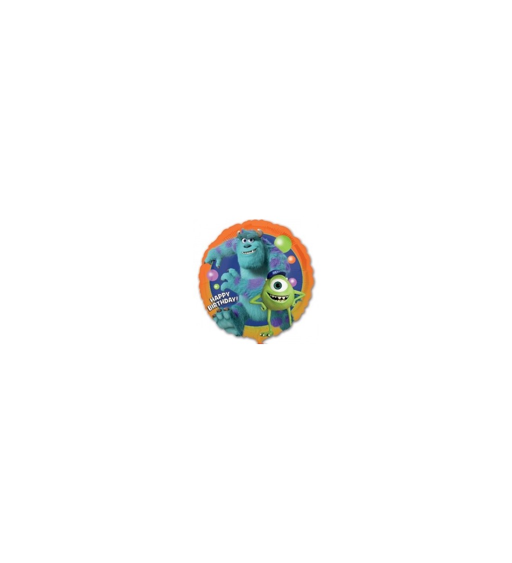 Fóliový balónek - Univerzita pro příšerky (Monsters University)