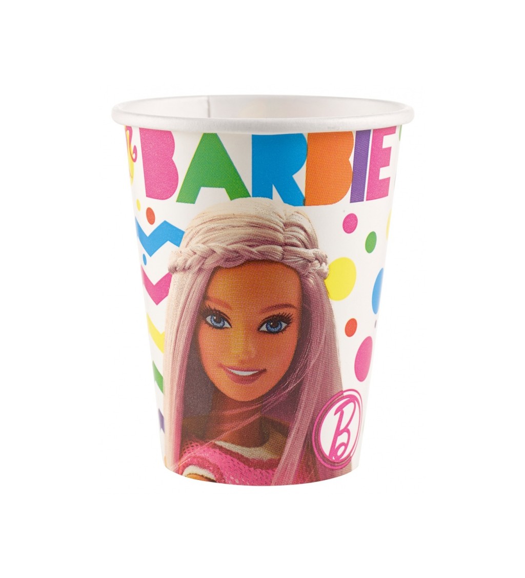 Barbie sada kelímků