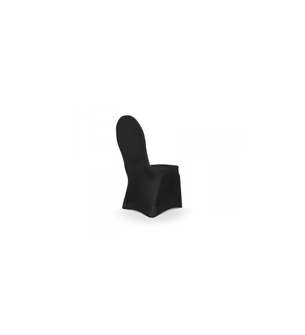 Potah na židli v černé barvě - elastický