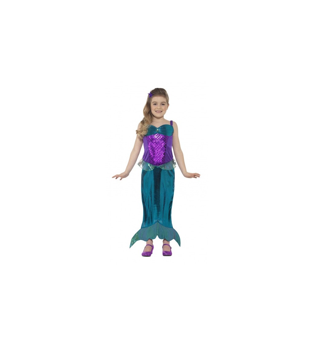 Dětský kostým - mořská víla