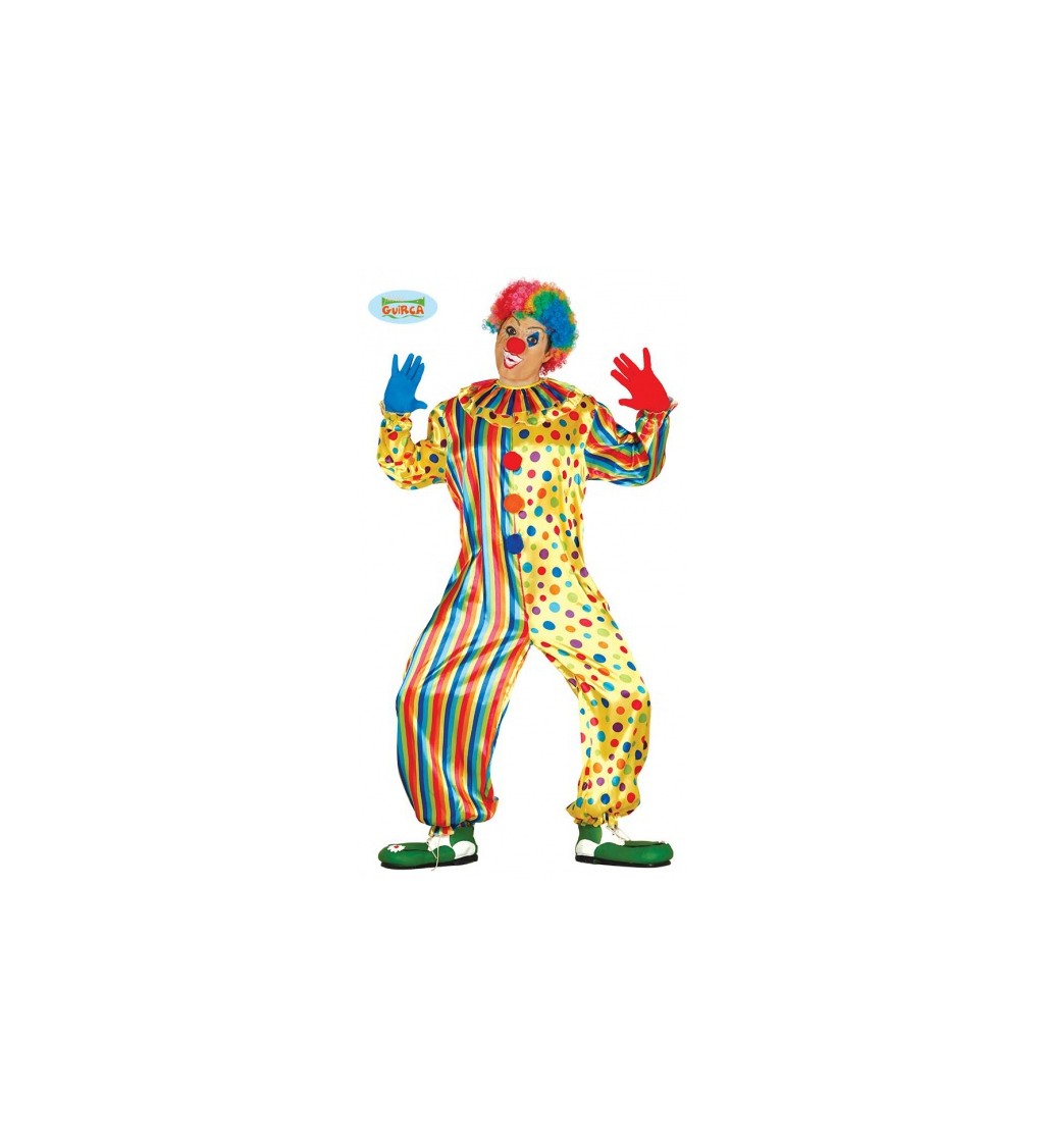 Kostým - Pestrobarevný klaun