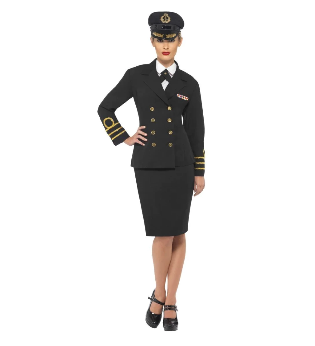 Dámský kostým - Důstojnice Navy