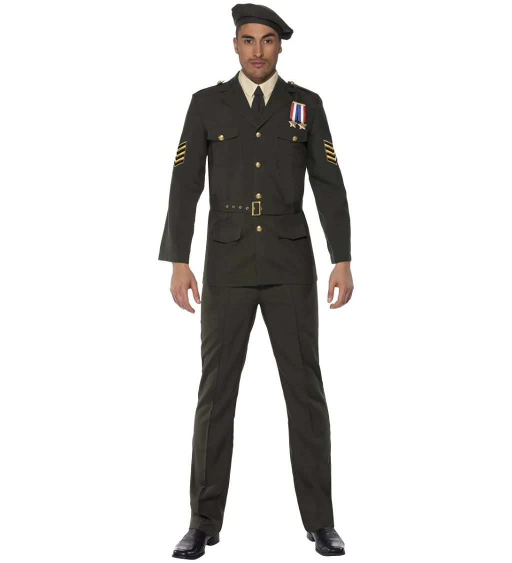 Pánský kostým - Vojenský poručík
