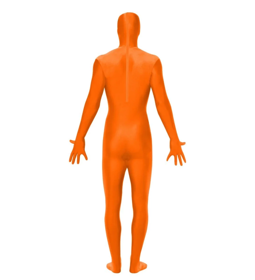 Pánský kostým - Morphsuit oranžový
