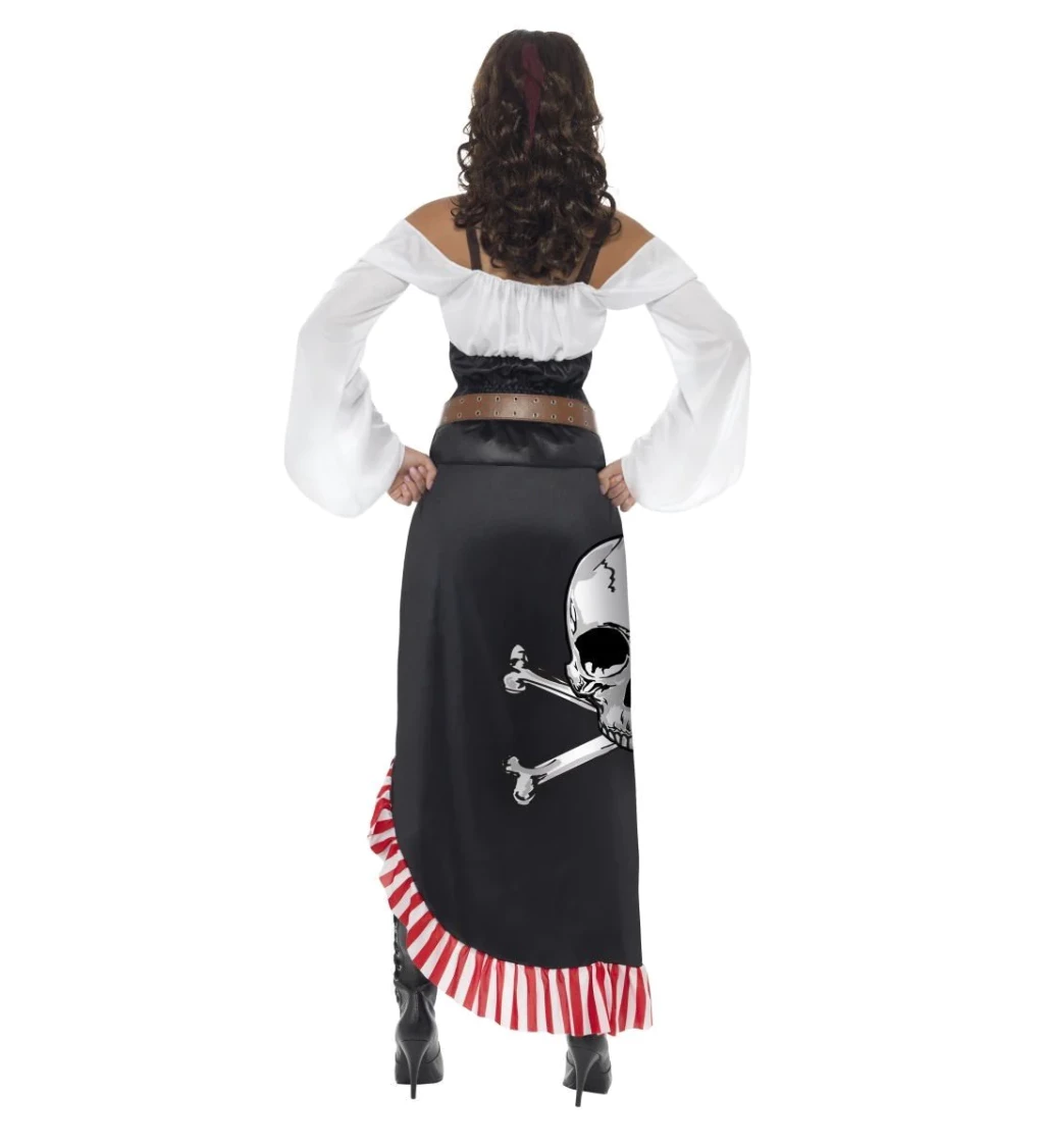 Dámský kostým - Nebojácná pirátka