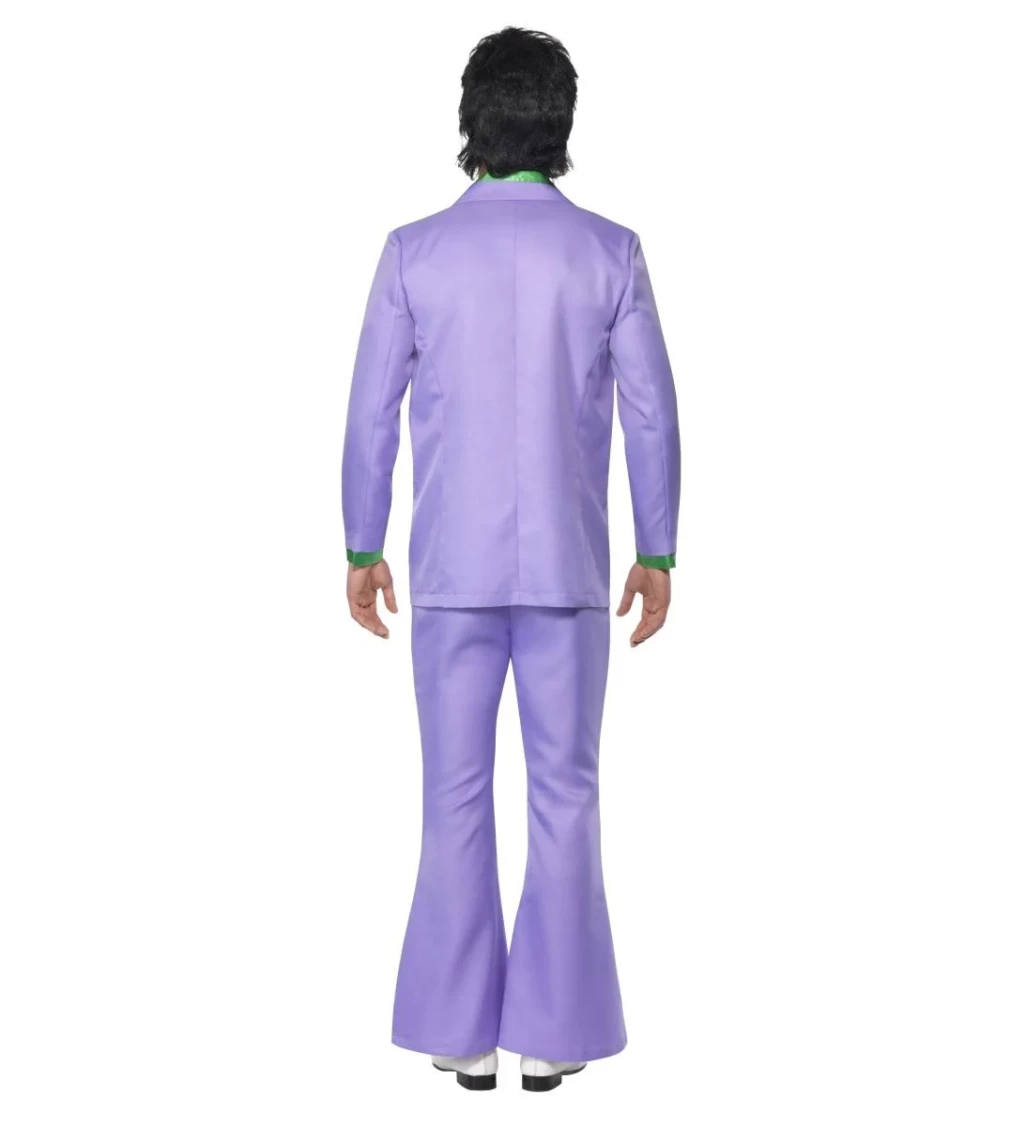 Pánská kostým -  Oblek 70. léta, levandulový