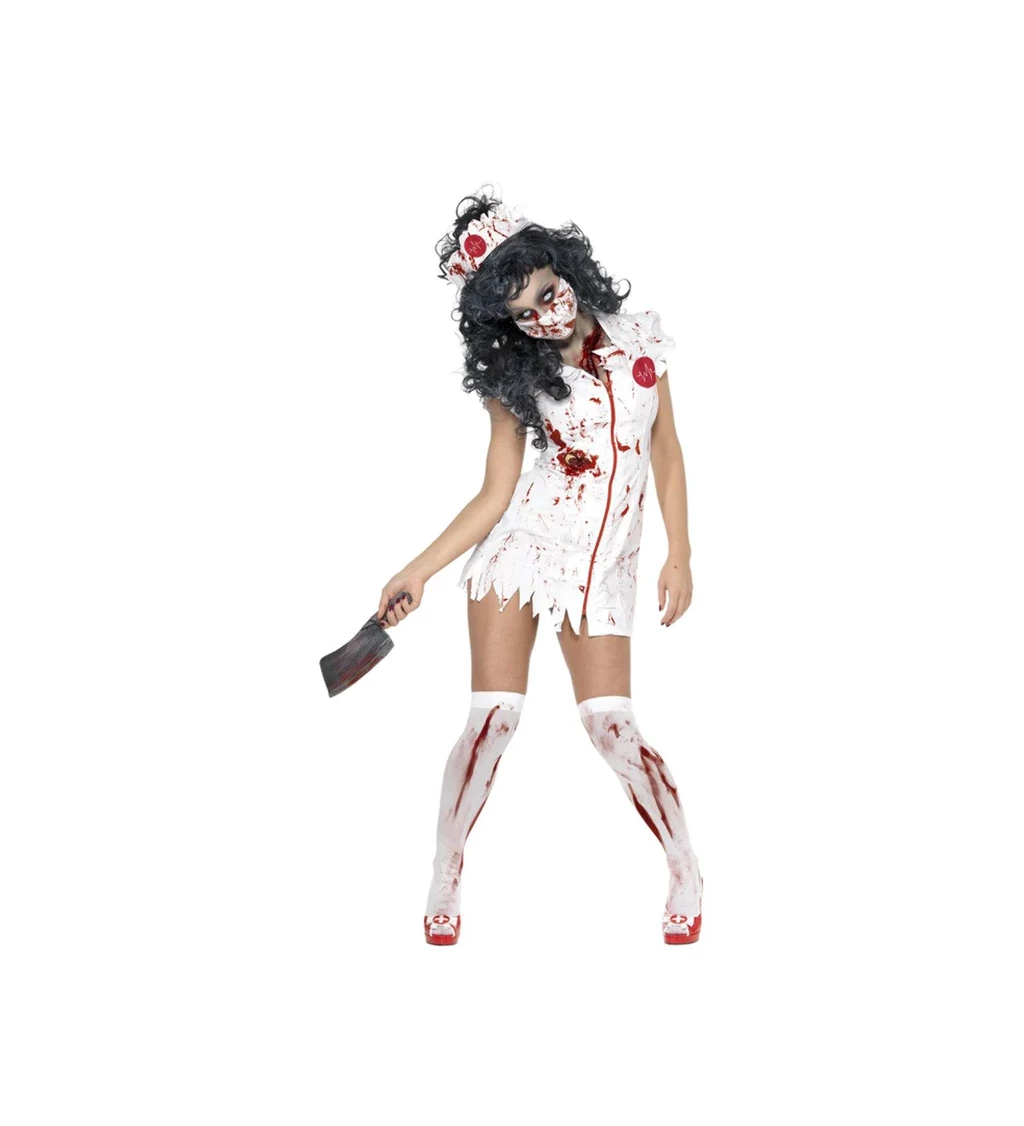 Dámský kostým - Zombie zdravotní sestřička