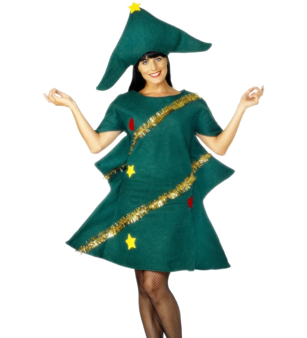 Kostým pro ženy - Vánoční stromeček