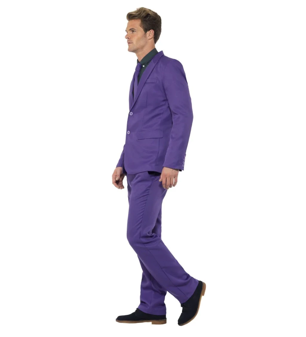 Pánský kostým - Oblek fialový