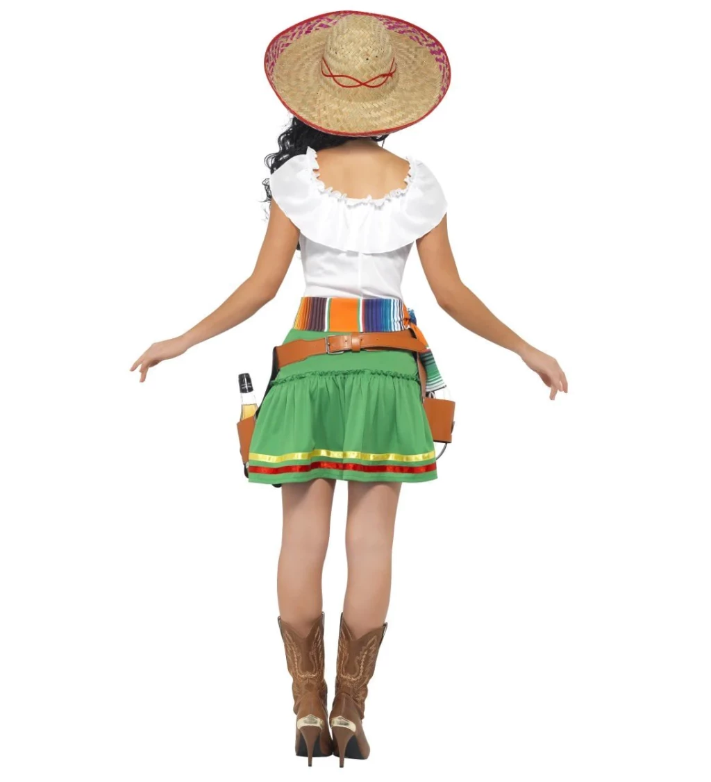 Dámský kostým - Mexičanka s tequilou