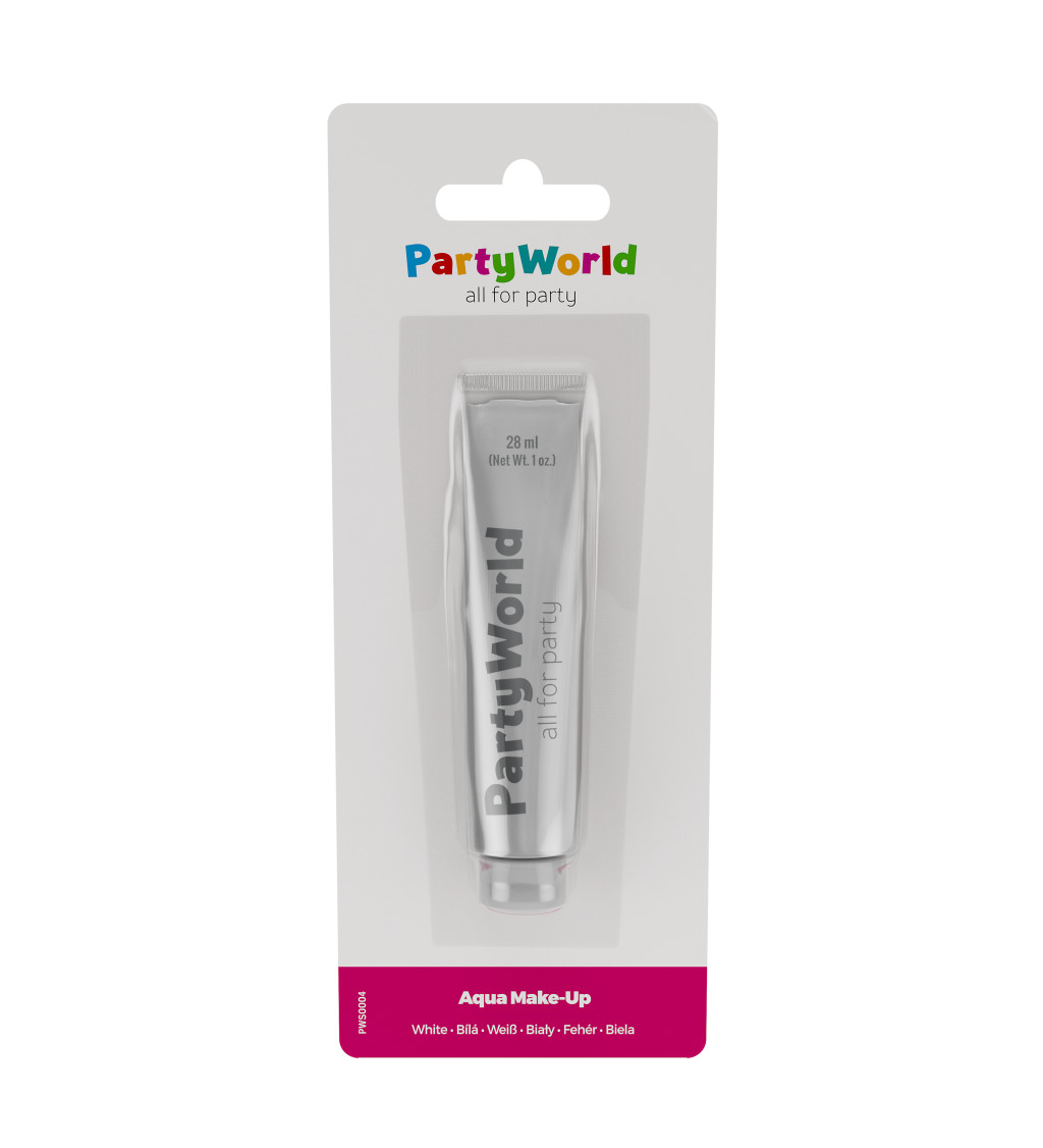 Bílý make-up v tubě