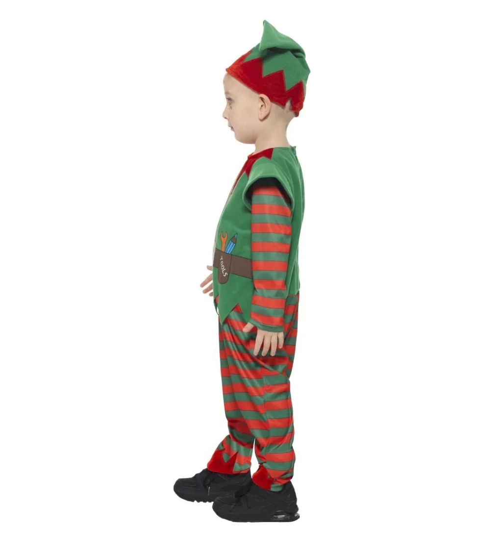 Dětský kostým - vánoční elf
