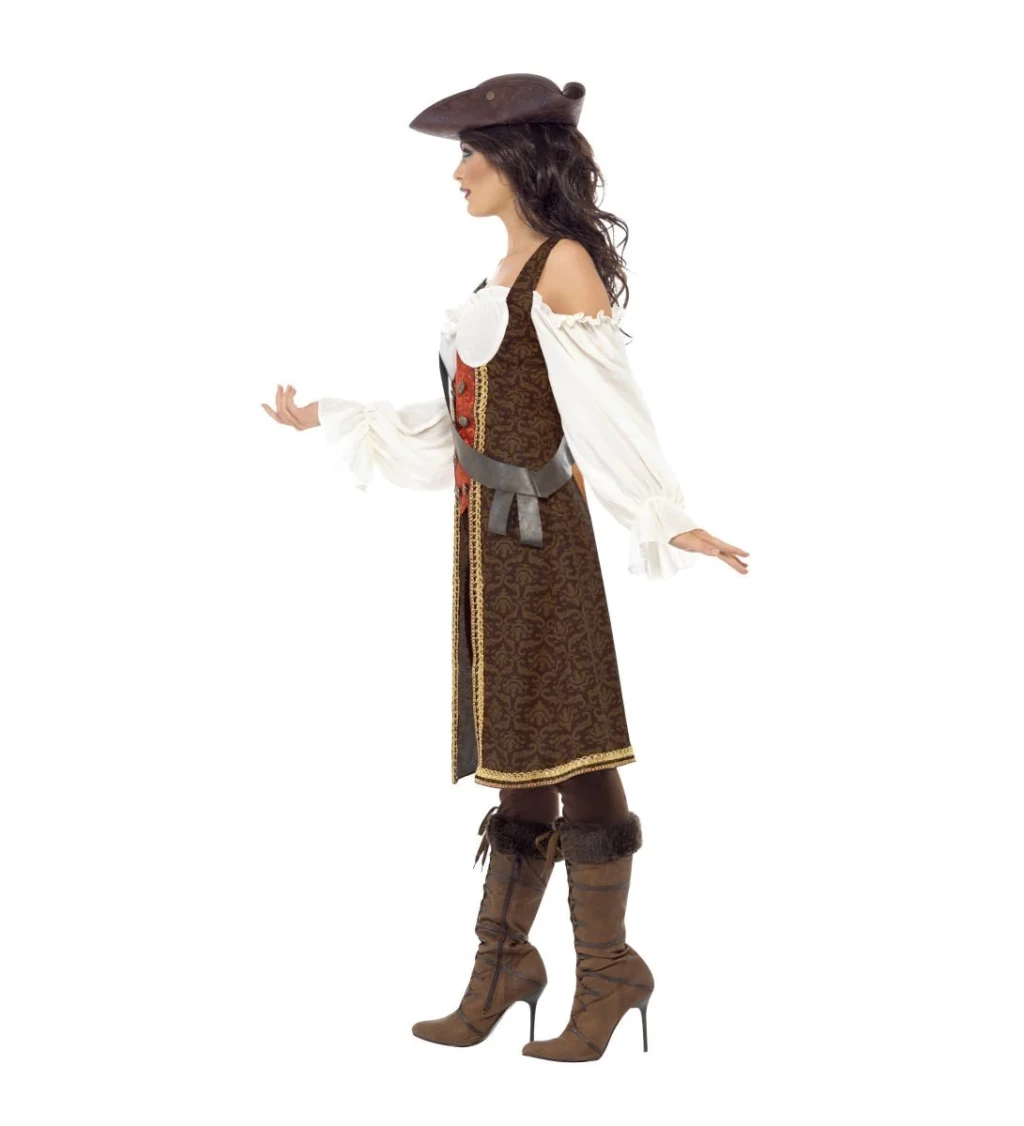 Dámský kostým - Pirátka guvernérka