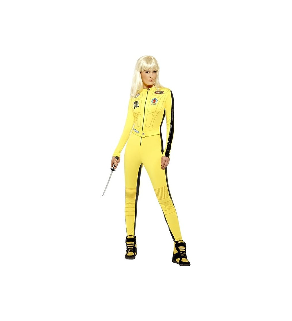 Dámský kostým - Kill Bill žlutý