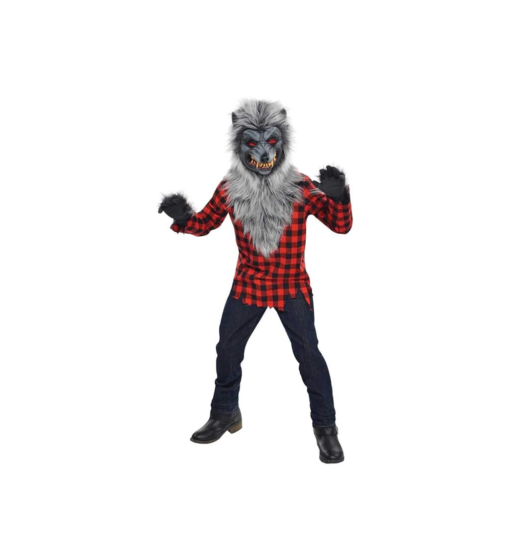Kostým Unisex - Vlkodlak šedý