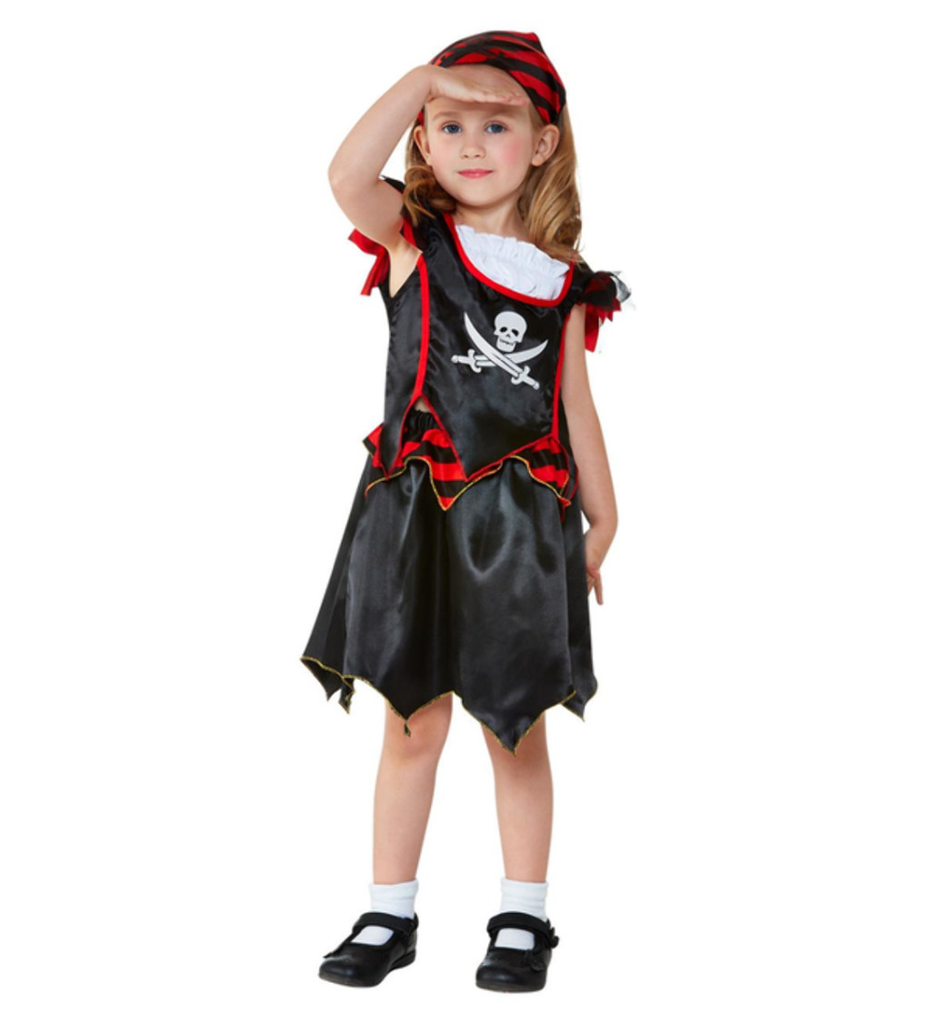 Dětský kostým Pirátečka
