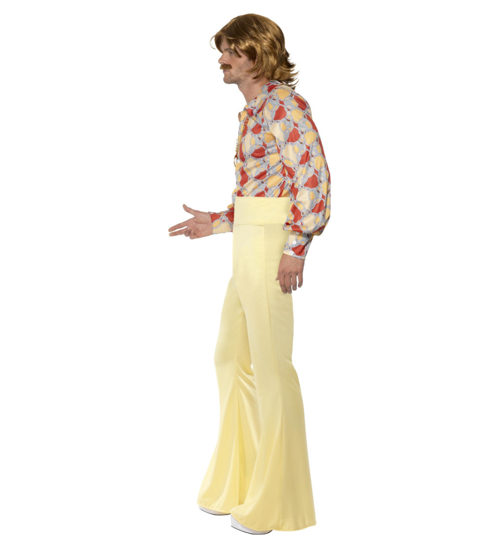 Pánský kostým - 60. léta žlutý