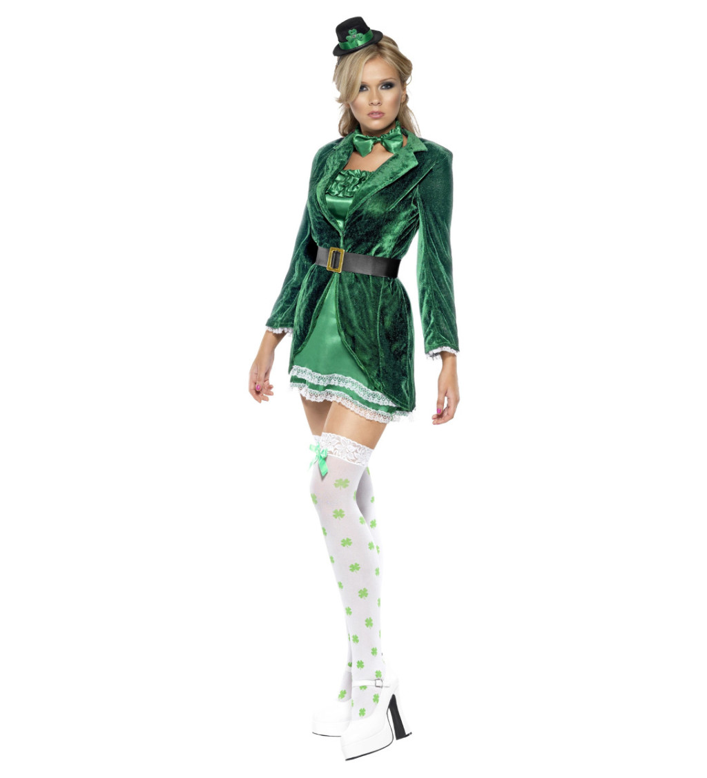 Dámský kostým- St. Patrick`s day sexy