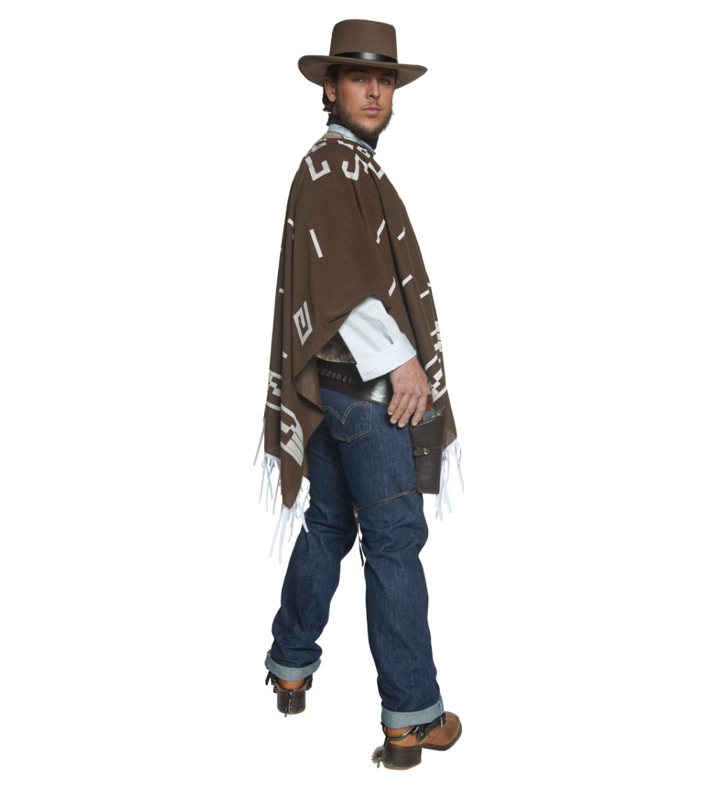 Pánský kostým - Kovboj s ponchem