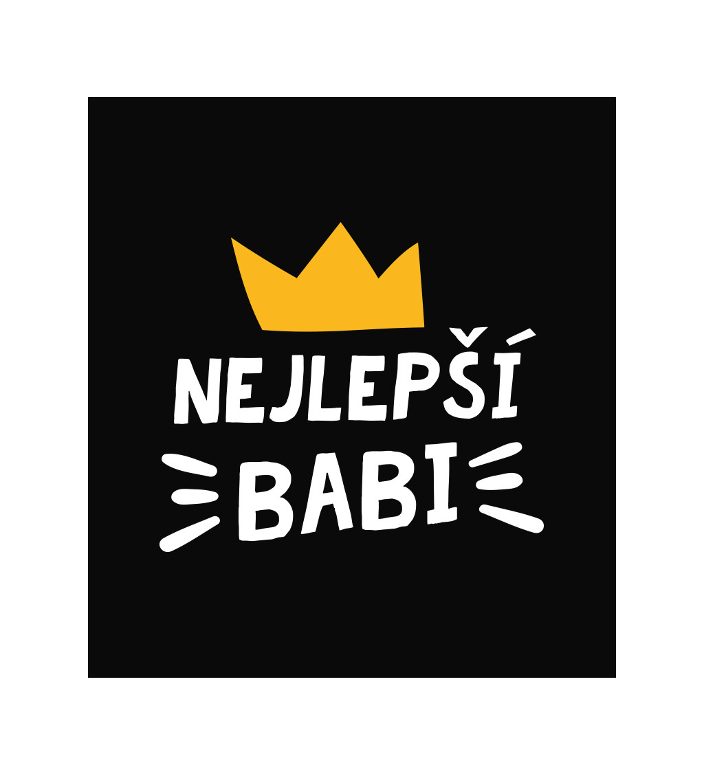 Zástěra černá - Nejlepší babi