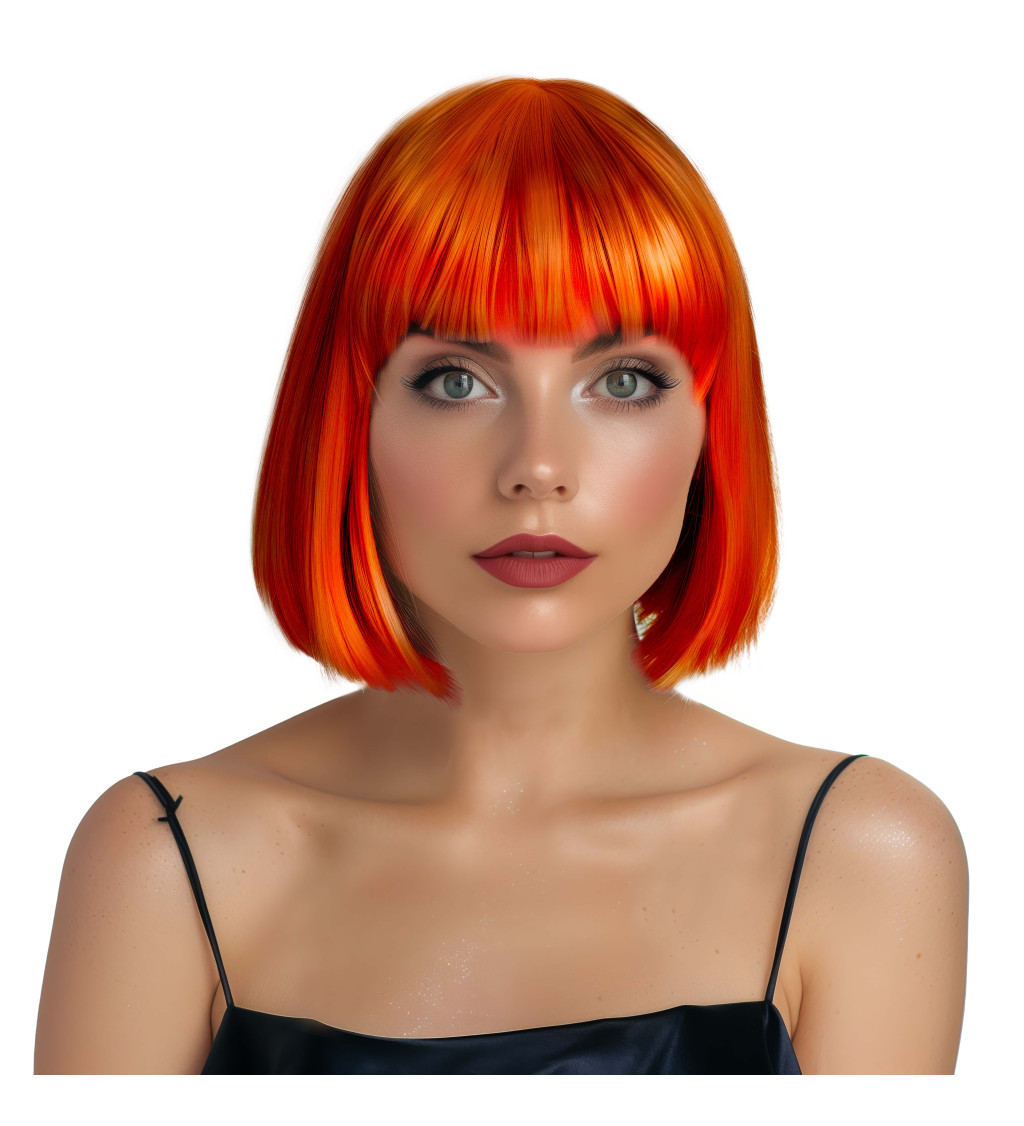Paruka mikádo, oranžová