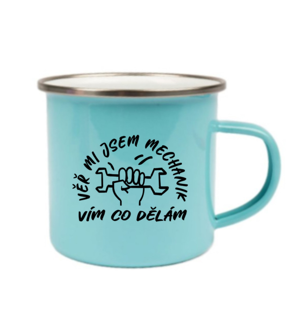 Plecháček modrý - Věř mi, jsem mechanik, vím co dělám