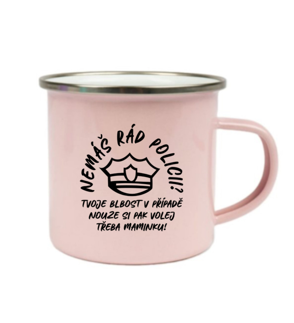 Plecháček růžový - Nemáš rád policii?
