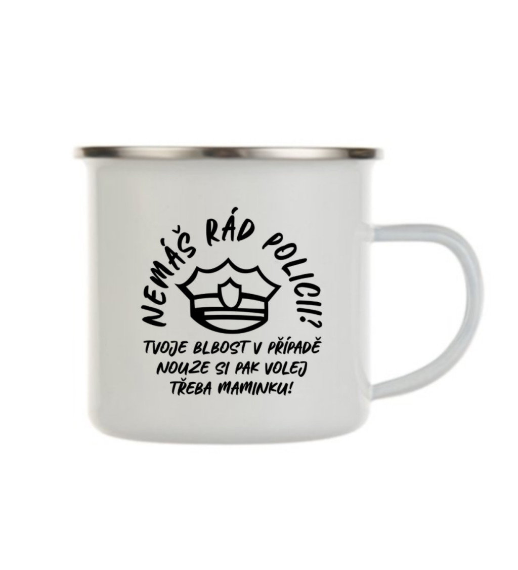 Plecháček bílý - Nemáš rád policii?